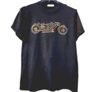 Elise Alessio Women's Black Moto/T-Shirt XL